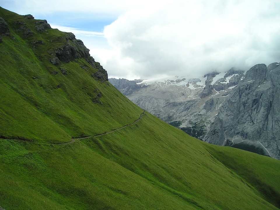 Clouds cloudiness dolomites
