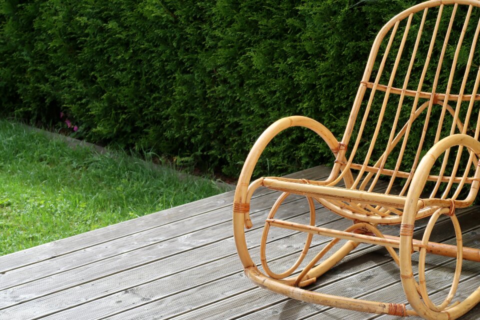 Balcony garden seat