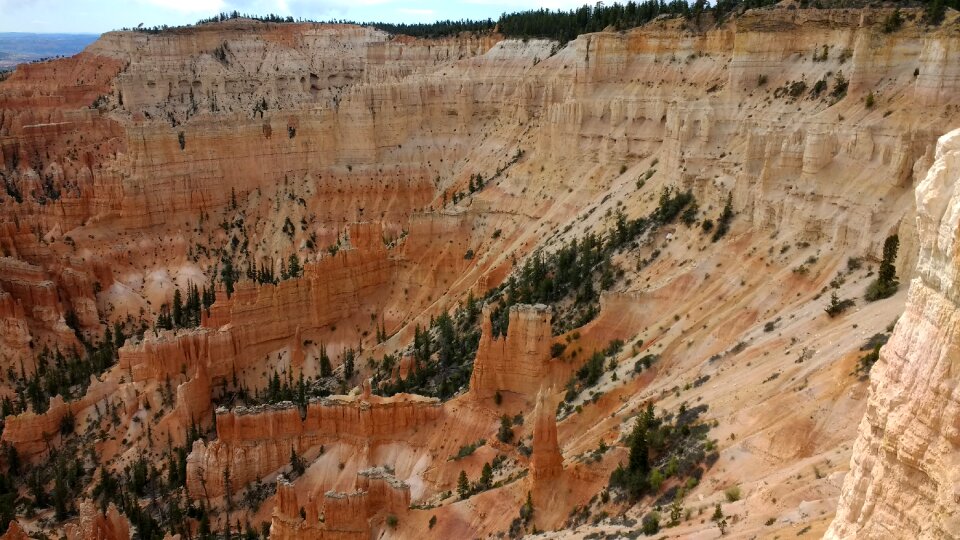 Landscape view nature sandstone