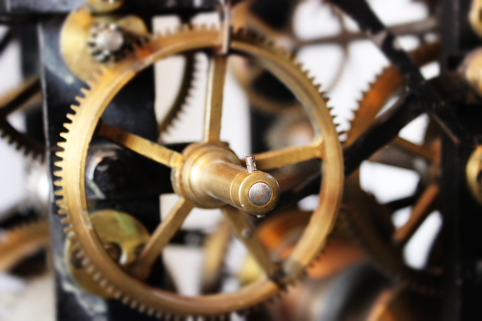 Movement gear historically