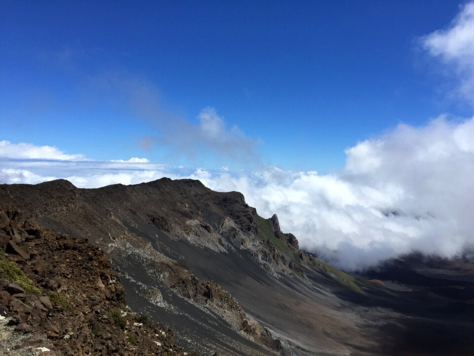 Volcano landscape