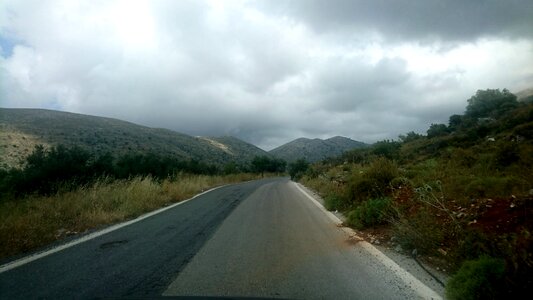 White sky at the beginning
