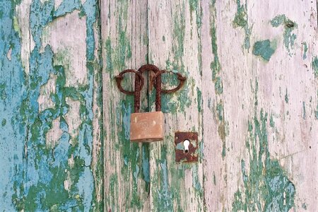 Grain structure weathered