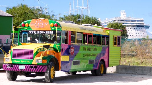 St maarten buss auto
