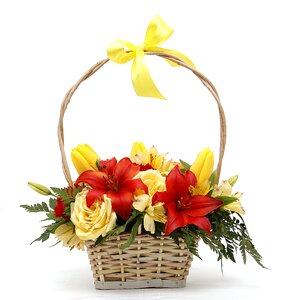Bouquet floral color photo
