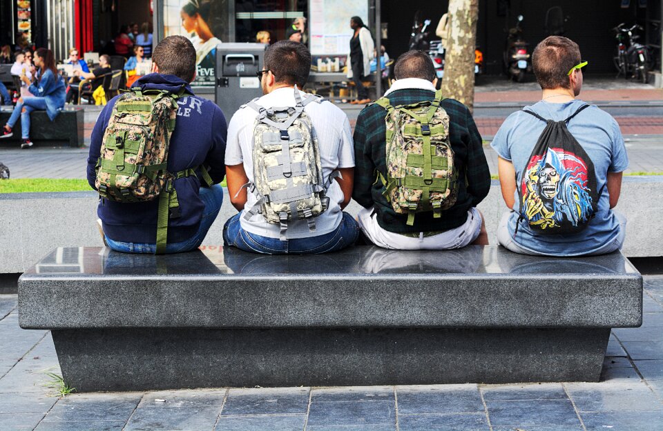 Male lifestyle outdoors