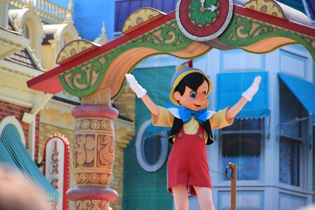 Disney parade character