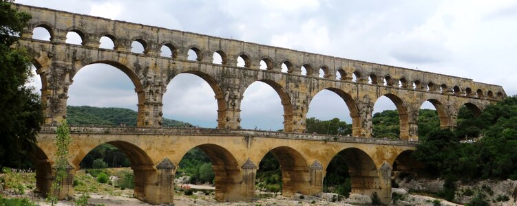 South of france roman building world heritage