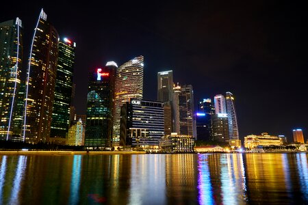 Long exposure skyscraper beautiful