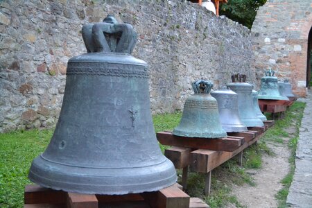 Bells wall bronze