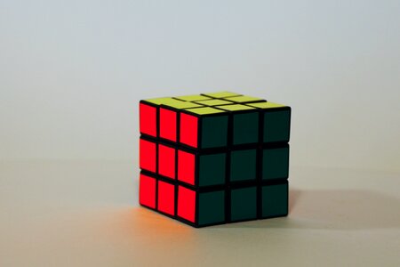 Magic cube rotary puzzle colorful
