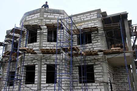 Housing house wall