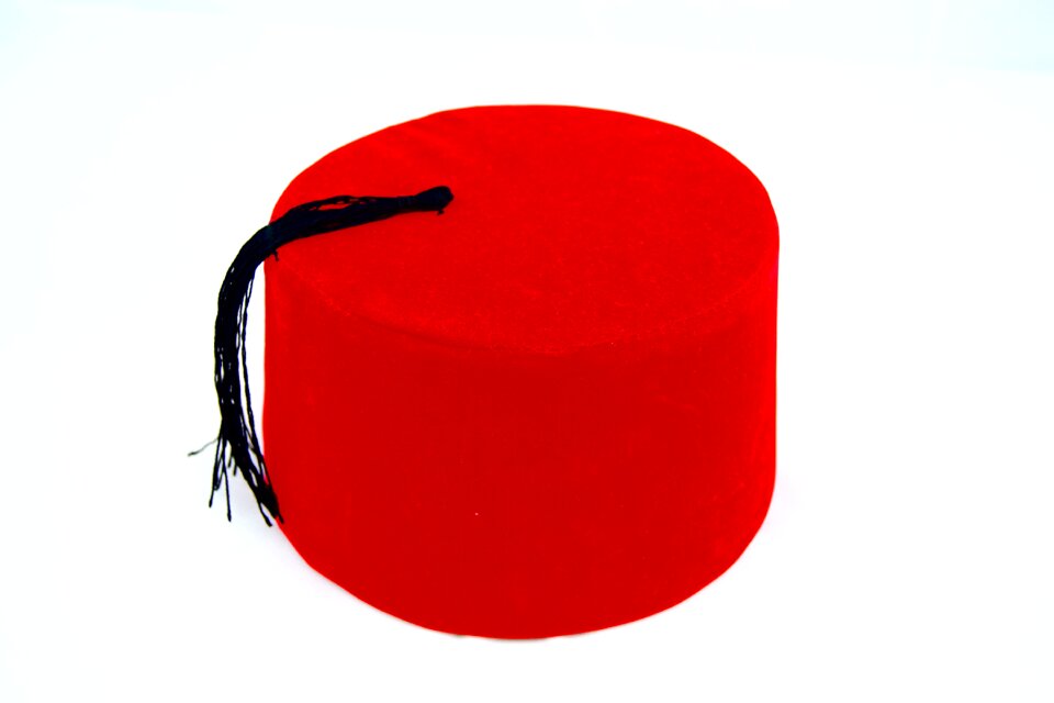 Hat clothing ottoman