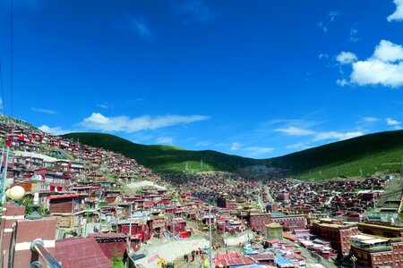 Seda buddhist institute blue sky
