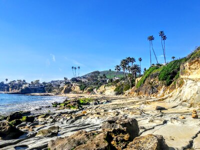 Ocean water sand photo