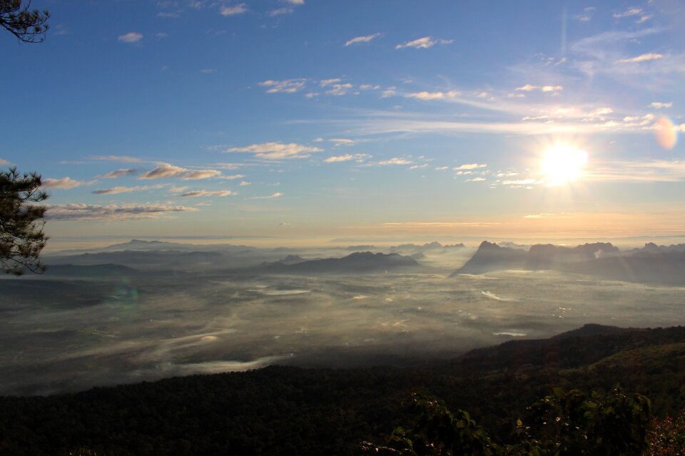 Thailand cliff adventure photo