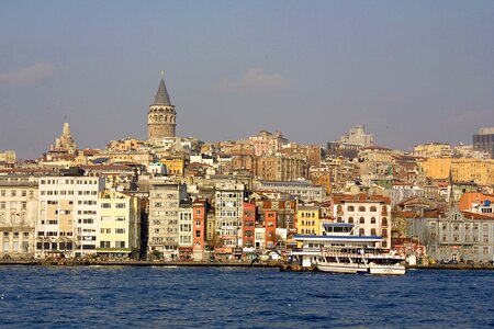 Istanbul european shore galata tower