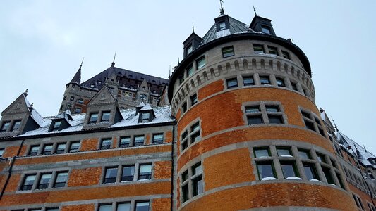 Castle québec winter