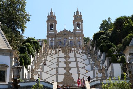 Basilica stairs braga photo