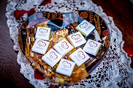 Gift coffee chocolate smile chocolate