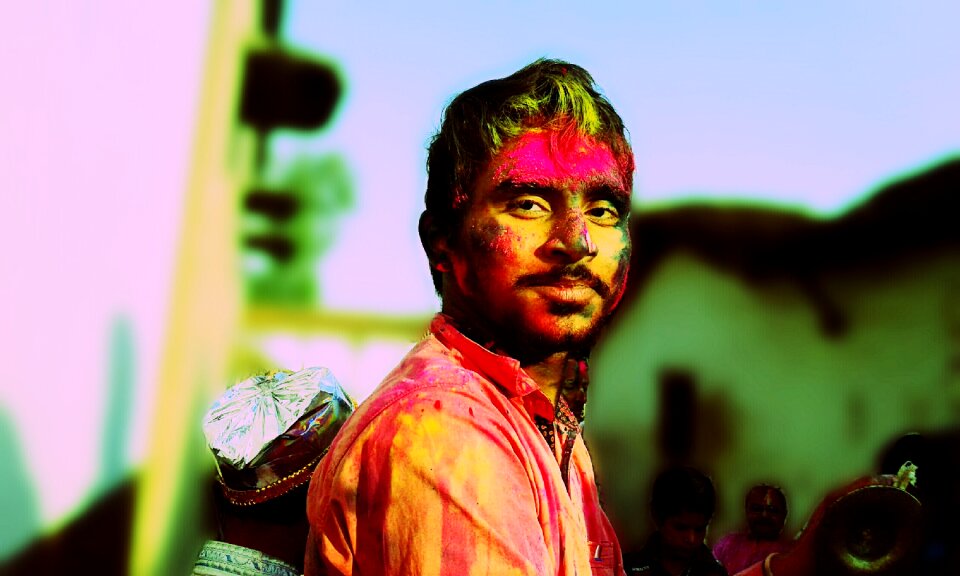 Indian people faces