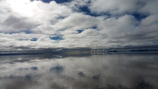 Sky reflection light reflections