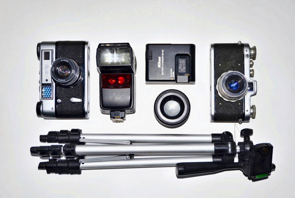 Background black camera