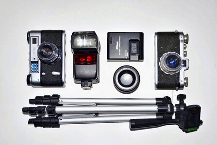Background black camera