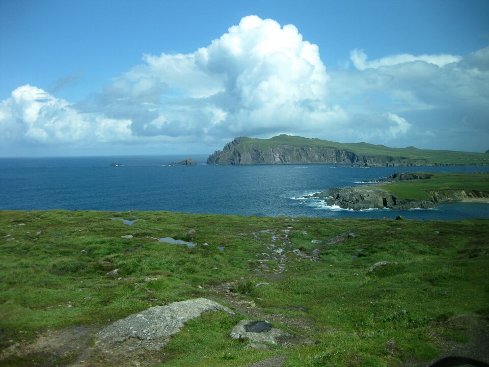 Ireland coast landscape
