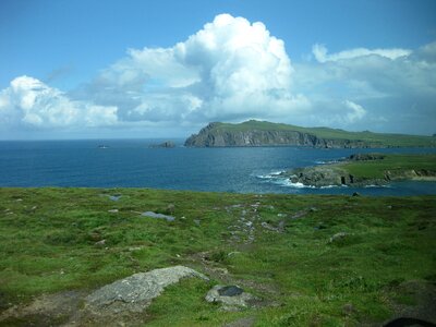 Ireland coast landscape