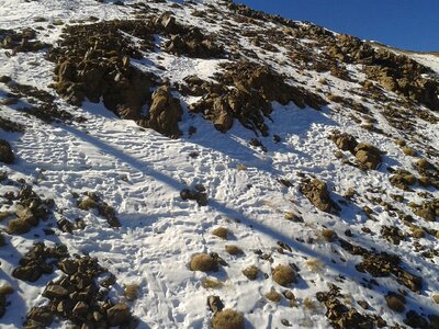 Morocco atlas snow