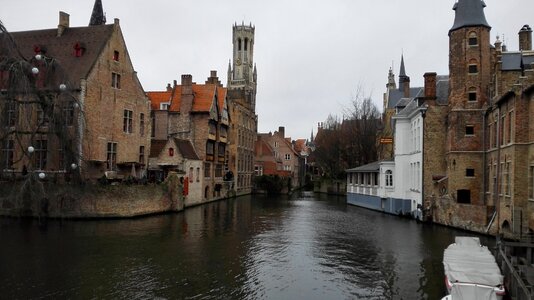Architecture belgium river