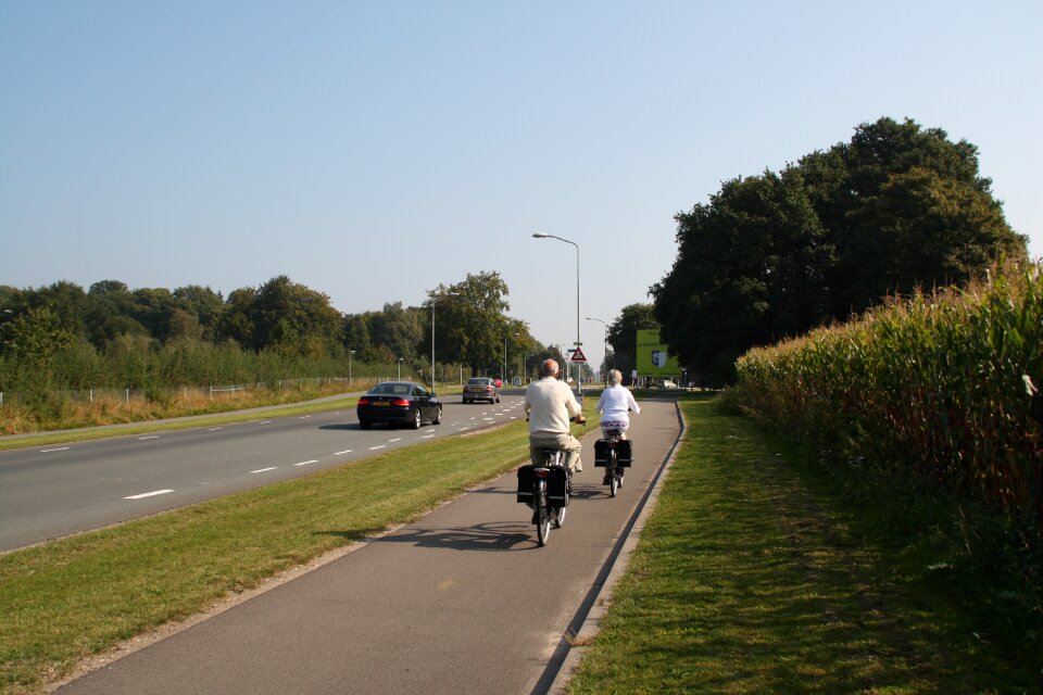 Street biking city