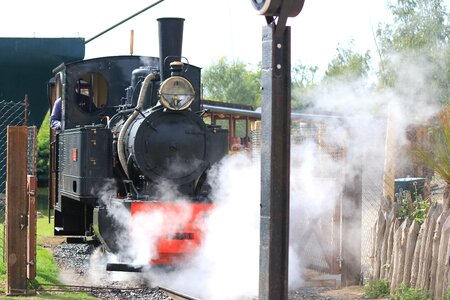Steam transportation steam train