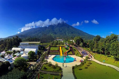 Swimming pool view tour