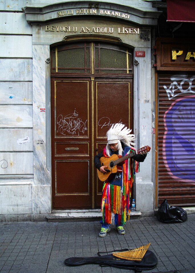 Artist indian istanbul