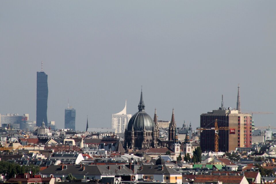 City downtown city panorama