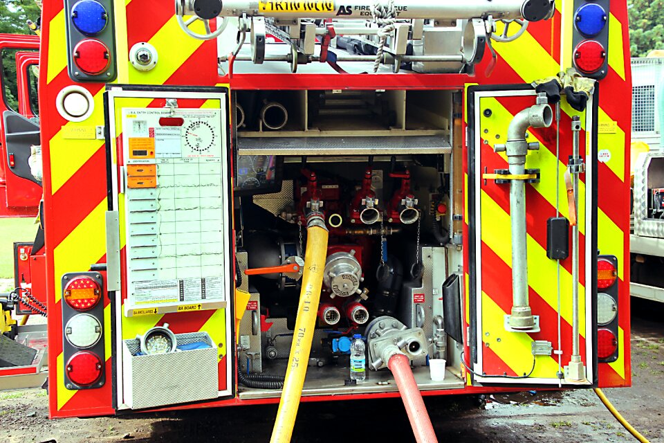 Firefighter emergency engine