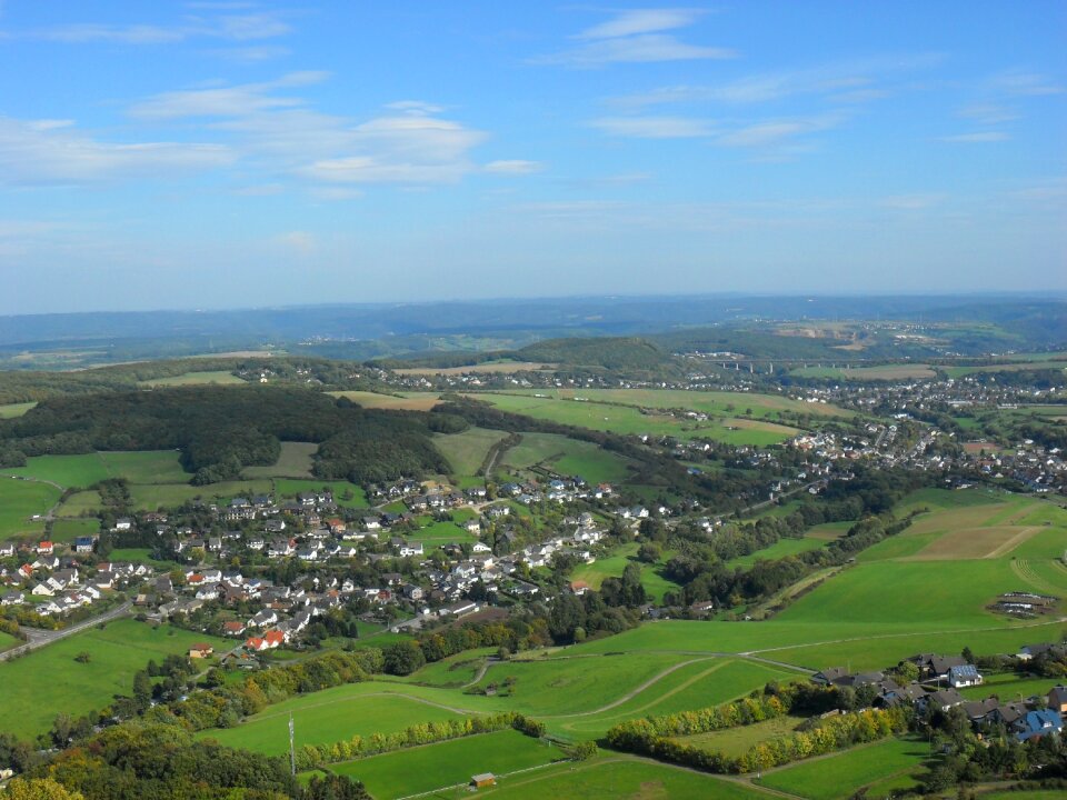 View landscape eifel