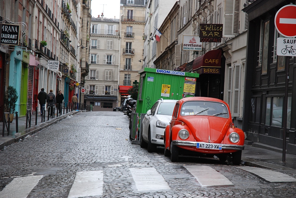 Buildings parking parked