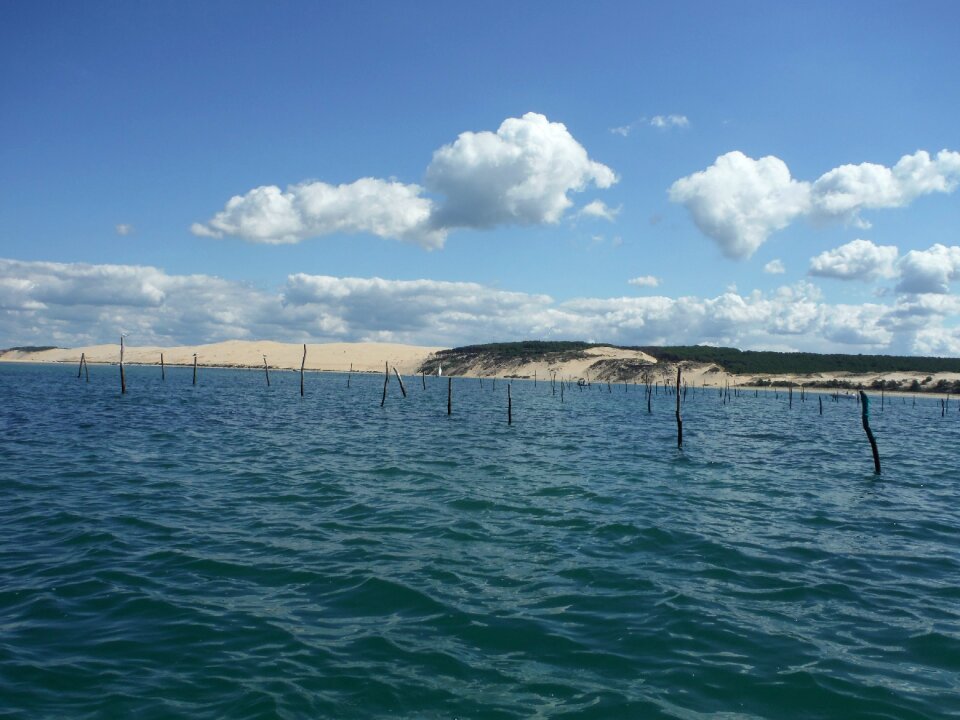 Sea arcachon basin dune