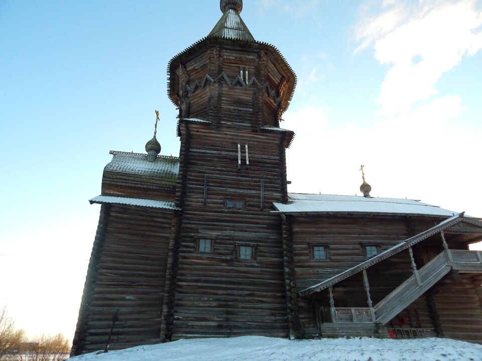 Church temple blockhouse