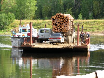 Water transport quay photo