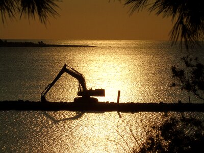 Sea work building photo