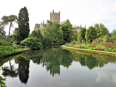 Church reflection historic
