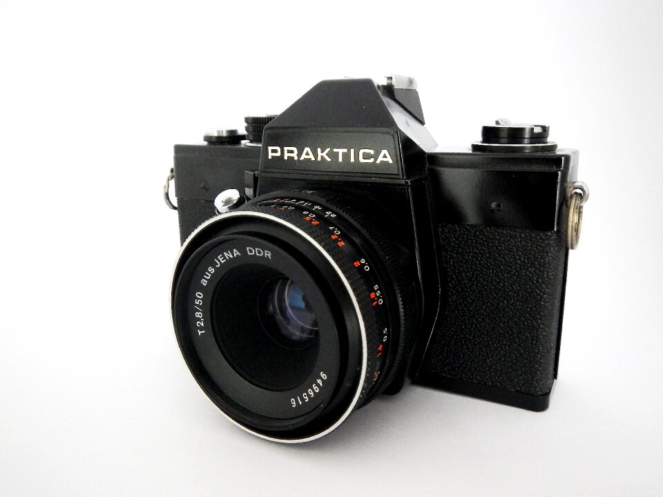 Digital old camera photographer