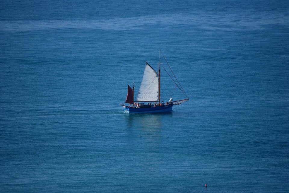 Navigation sailboat boat