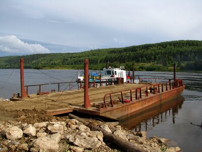 Water transport quay photo