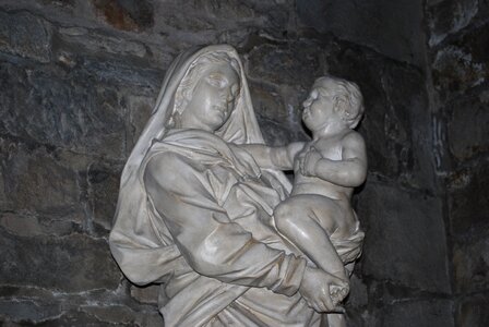 Child religion statue