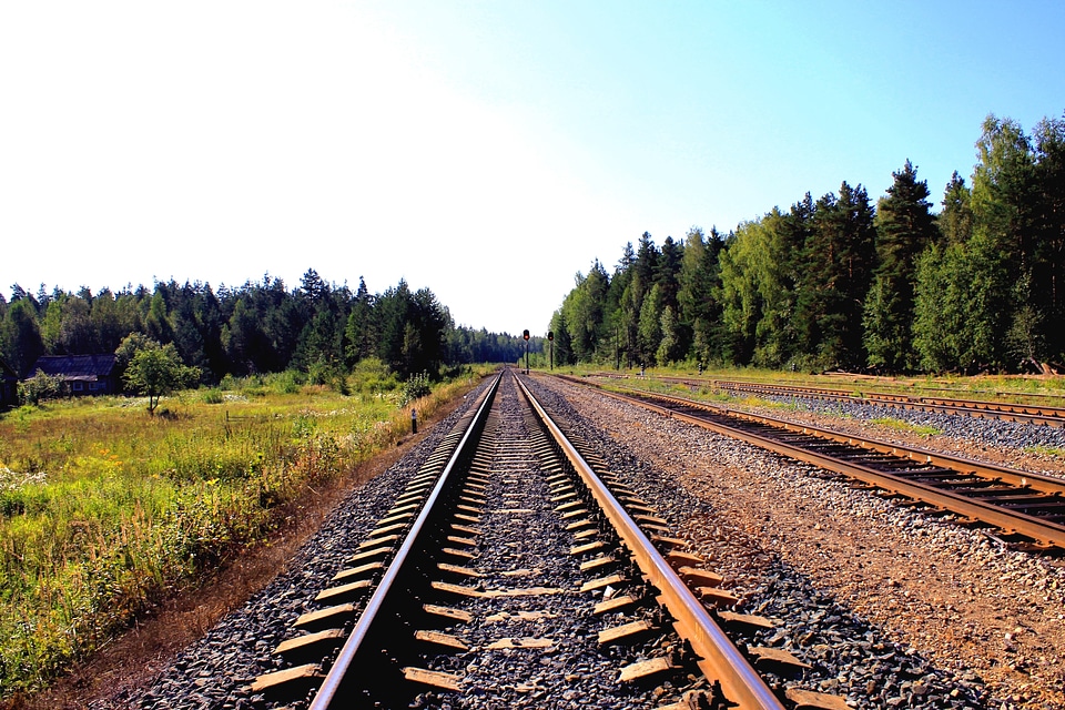Rails transportation train
